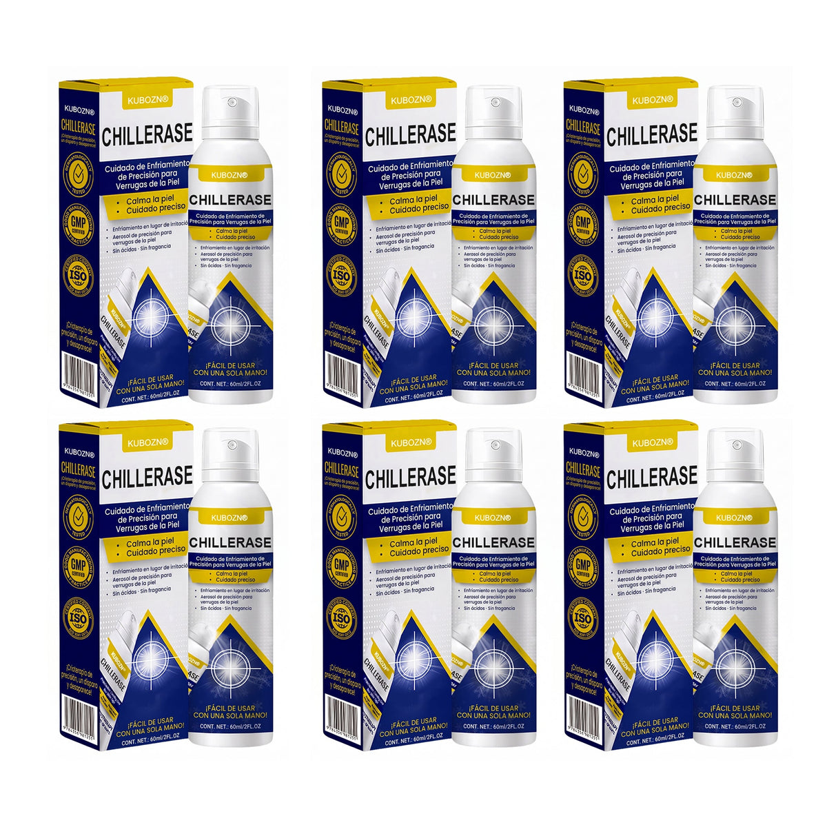 🇸 KUBOZN®ChillErase Spray de Renovación contra Protuberancias