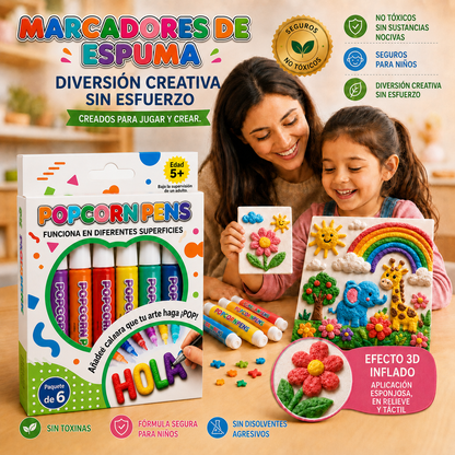 Ahorra un 50% haciendo tu pedido hoy mismo. Bolígrafo de arte en relieve 3D Healrize®: transforma dibujos planos en arte 3D táctil. 🐲