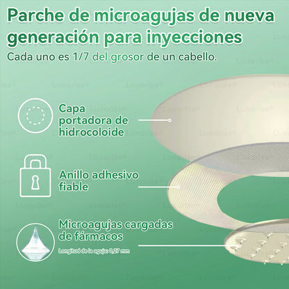 𝑳𝒖𝒙𝒂𝒓𝒊𝒔𝒆®⏲️ Moringa & Berberina 10 en 1 Parche Avanzado de Microagujas Nano (Uso diario, cambios visibles en 7 días) 👩‍⚕️ Obesidad, Diabetes, Apnea del Sueño y Problemas Articulares