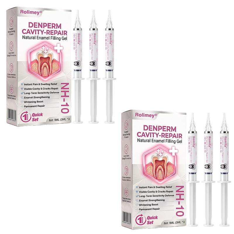 Rolimey® DenPerm Cavity-Repair Natural Enamel Filling Gel💧