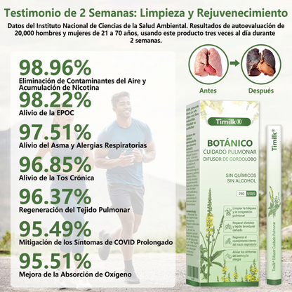 🫛Timilk®BOTÁNICO CUIDADO PULMONAR DIFUSOR DE GORDOLOBO