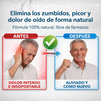 👂Zavrly Gotas para el tinnitus para unos oídos despejados y un confort absoluto – Obtenga un alivio instantáneo del tinnitus y las molestias auditivas