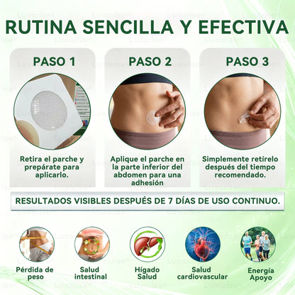 𝑳𝒖𝒙𝒂𝒓𝒊𝒔𝒆®⏲️ Moringa & Berberina 10 en 1 Parche Avanzado de Microagujas Nano (Uso diario, cambios visibles en 7 días) 👩‍⚕️ Obesidad, Diabetes, Apnea del Sueño y Problemas Articulares