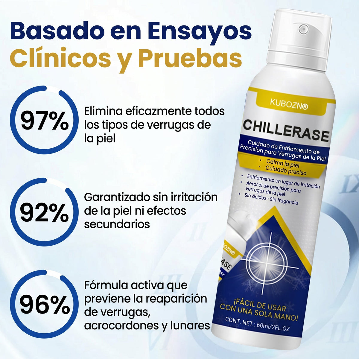 🇸 KUBOZN®ChillErase Spray de Renovación contra Protuberancias