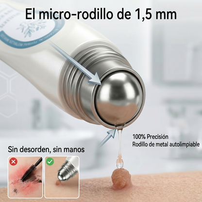 ✒️𝐏𝐢𝐜𝐝𝐨® 𝐁𝐨𝐫𝐫𝐚𝐝𝐨𝐫 𝐝𝐞 𝐕𝐞𝐫𝐫𝐮𝐠𝐚𝐬 𝐲 𝐌𝐚𝐧𝐜𝐡𝐚𝐬 𝐝𝐞 𝟕 𝐃í𝐚𝐬 (Aplicador roll-on: sin dolor ni cicatrices)
