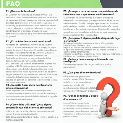 𝑳𝒖𝒙𝒂𝒓𝒊𝒔𝒆®⏲️ Moringa & Berberina 10 en 1 Parche Avanzado de Microagujas Nano (Uso diario, cambios visibles en 7 días) 👩‍⚕️ Obesidad, Diabetes, Apnea del Sueño y Problemas Articulares