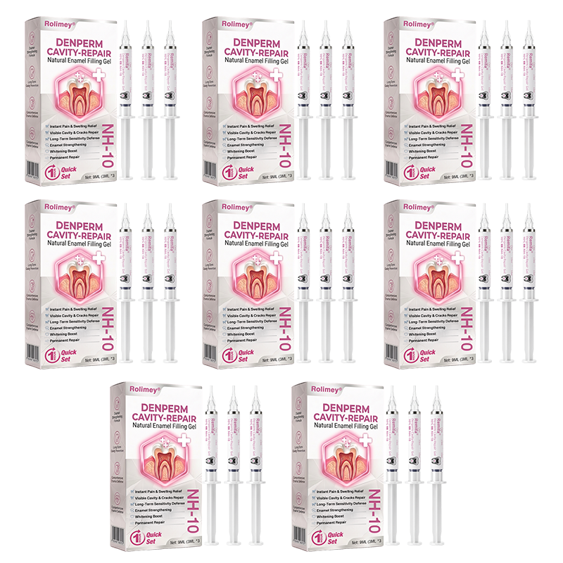 Rolimey® DenPerm Cavity-Repair Natural Enamel Filling Gel💧