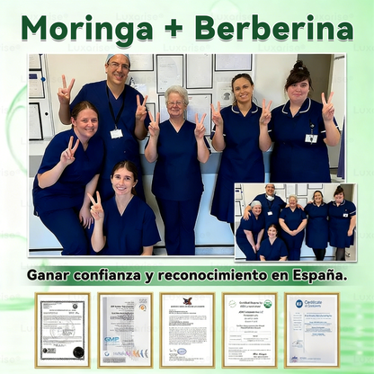 𝑳𝒖𝒙𝒂𝒓𝒊𝒔𝒆®⏲️ Moringa & Berberina 10 en 1 Parche Avanzado de Microagujas Nano (Uso diario, cambios visibles en 7 días) 👩‍⚕️ Obesidad, Diabetes, Apnea del Sueño y Problemas Articulares